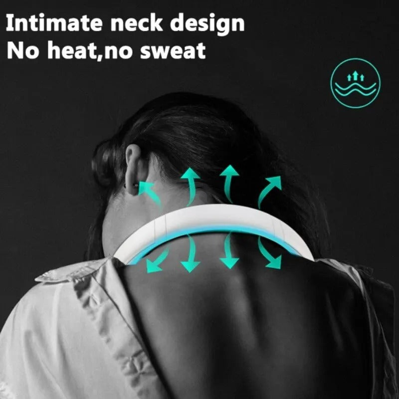 Portable Rechargeable Fan Bladeless Neck Fan